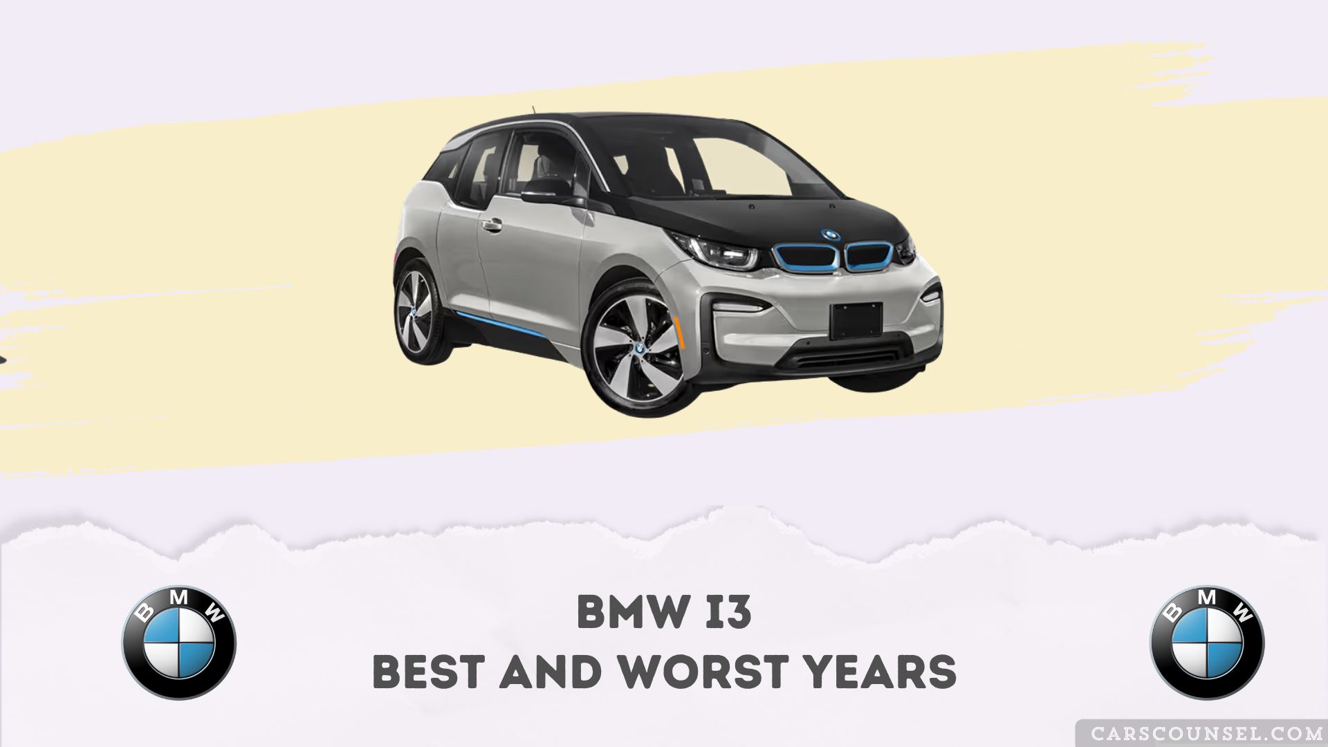 BMW I3 Best And Worst Years