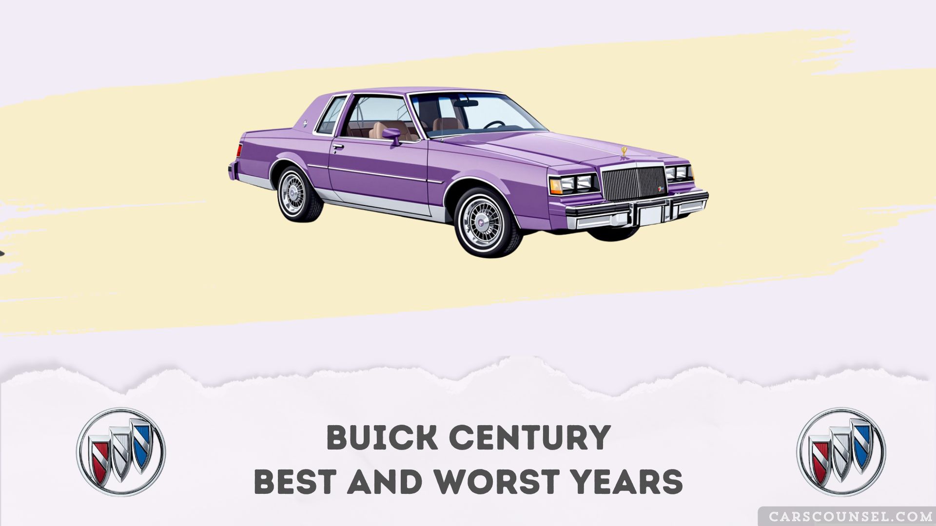 Buick Century Best And Worst Years