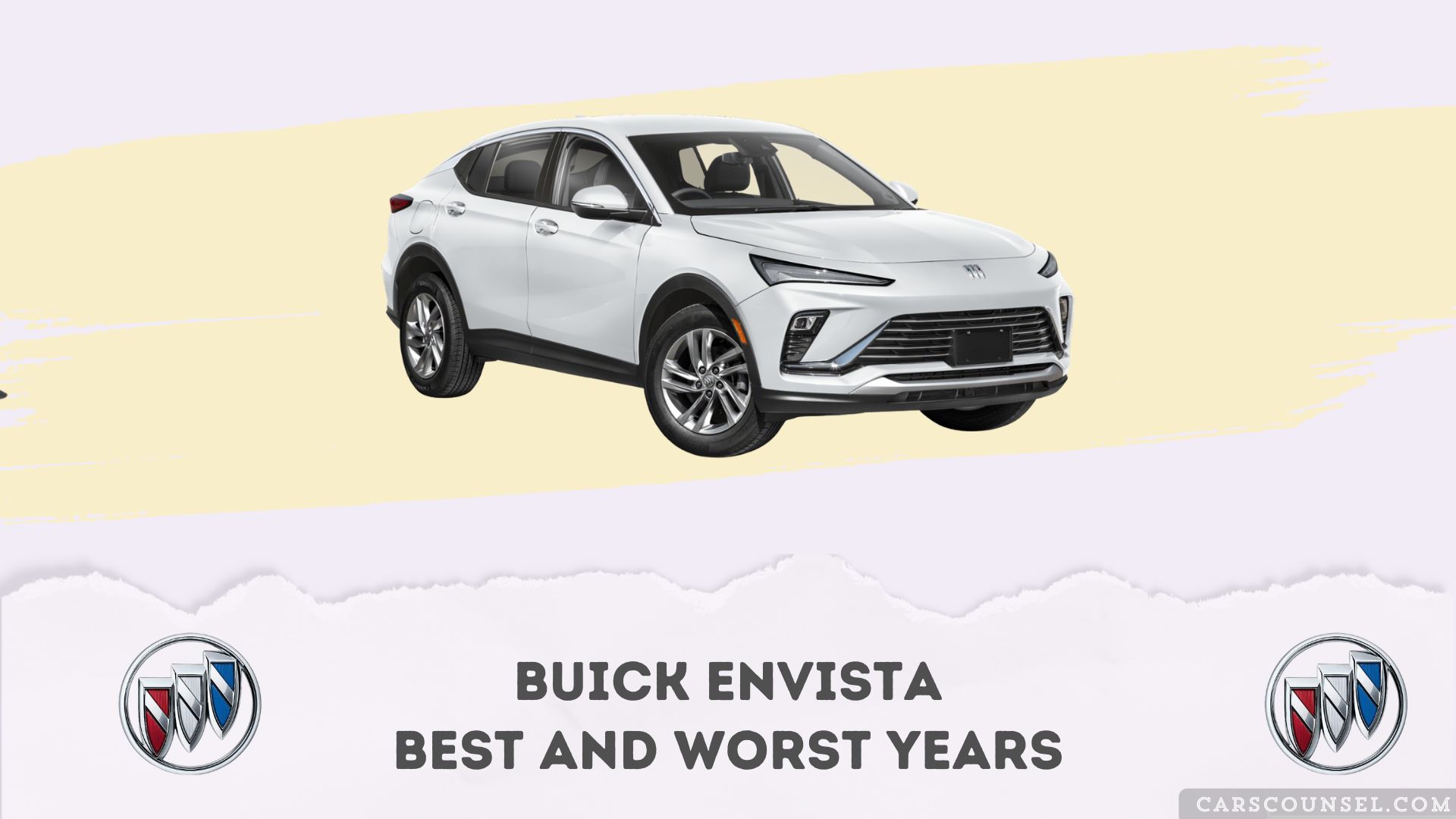 Buick Envista Best And Worst Years