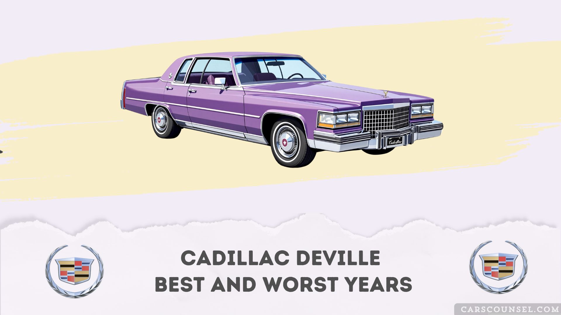 Cadillac De Ville Best And Worst Years
