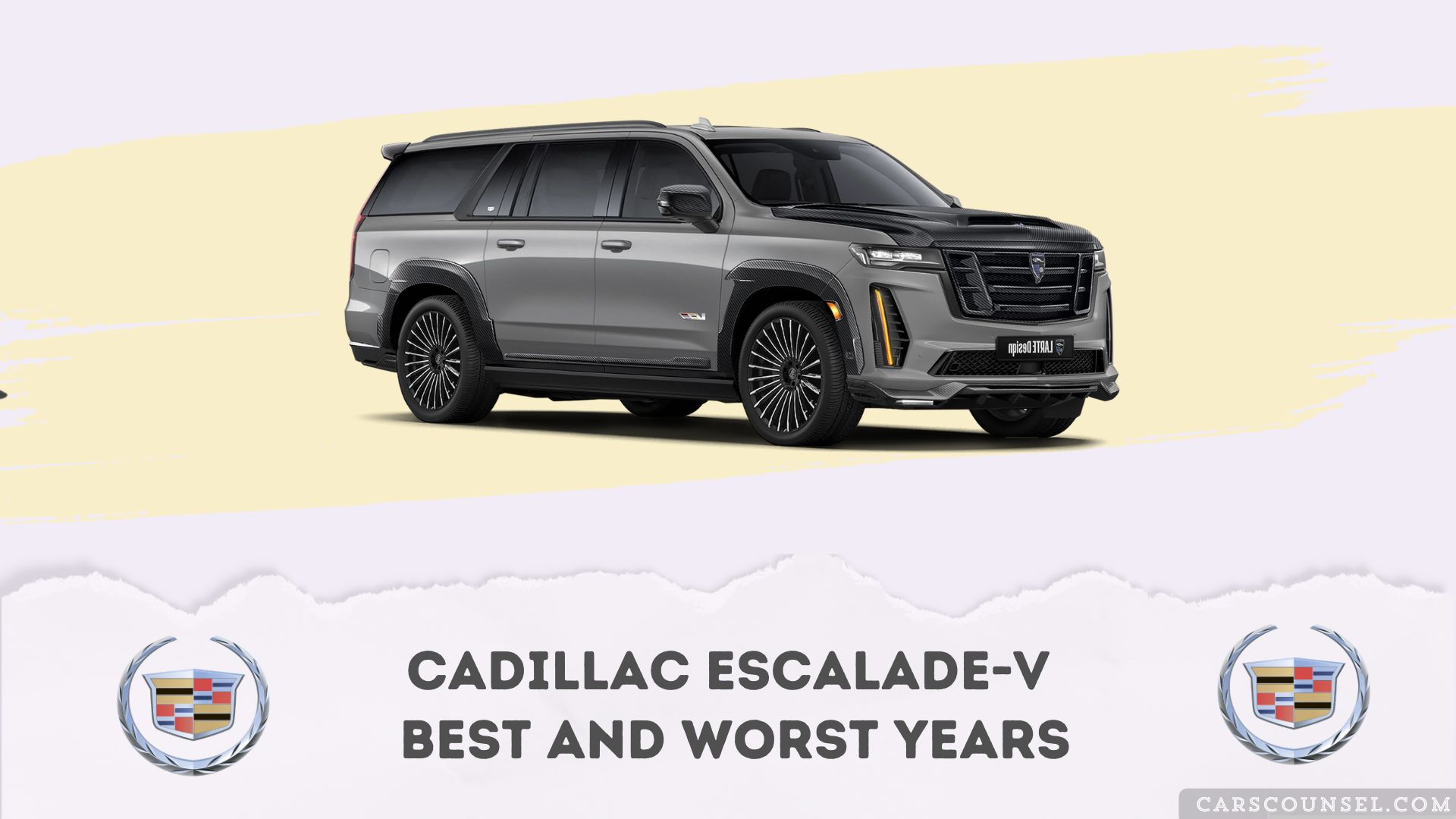 Cadillac Escalade V Best And Worst Years