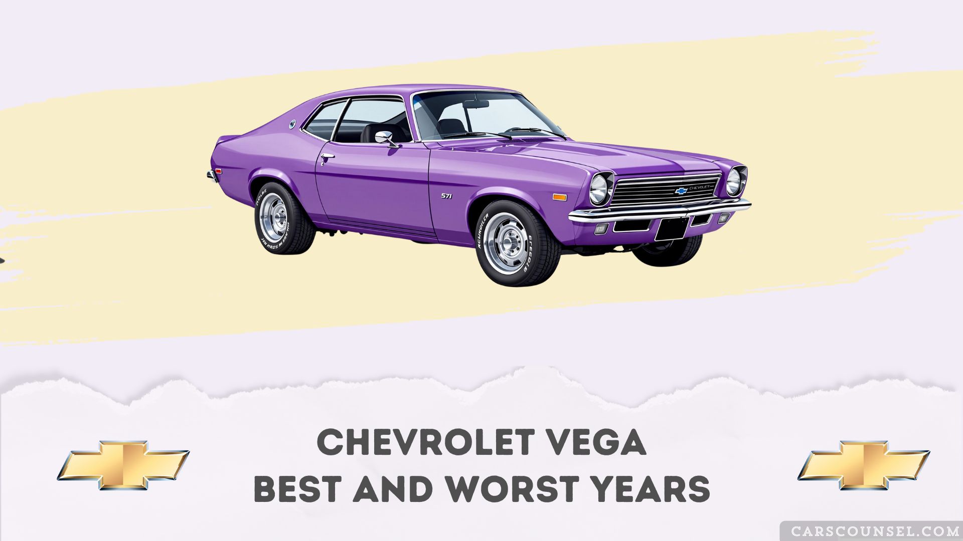 Chevrolet Vega Best And Worst Years