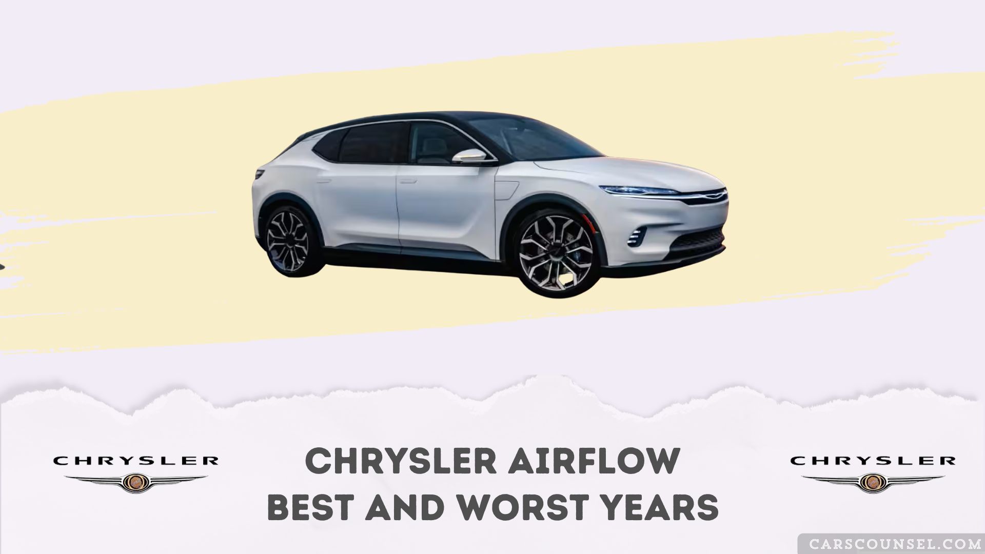 Chrysler Airflow Best And Worst Years