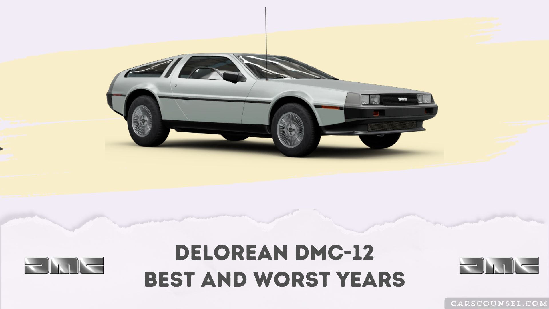 De Lorean DMC Best And Worst Years