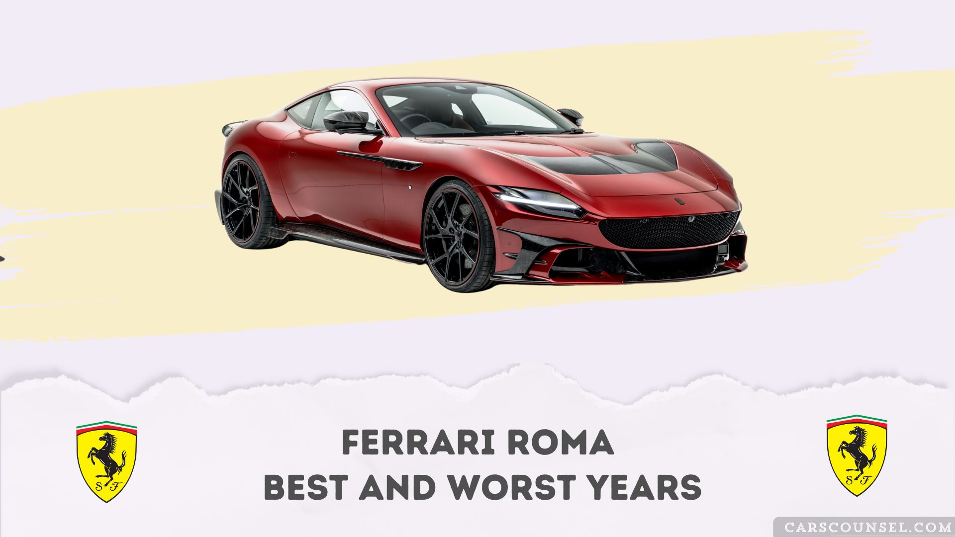 Ferrari Roma Best And Worst Years