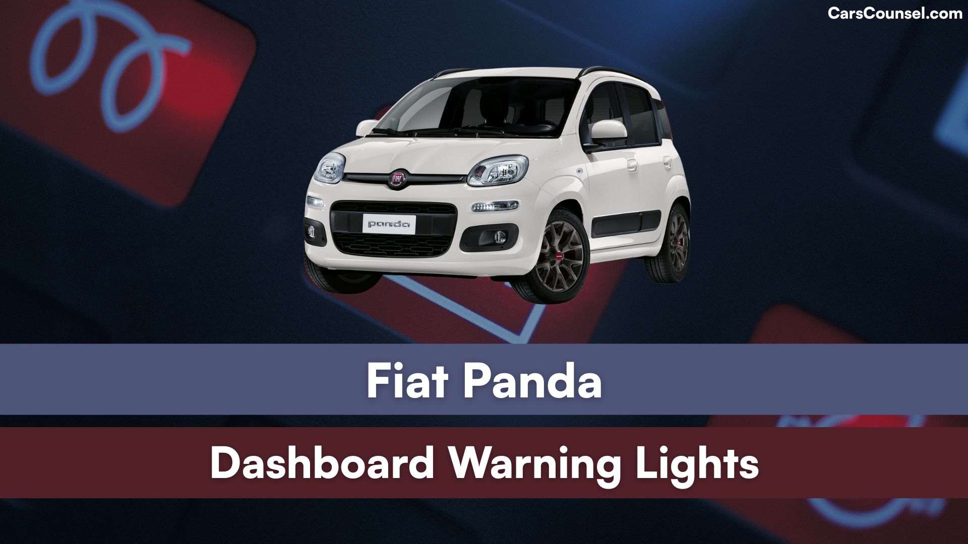 Fiat Panda Dashboard Warning Lights