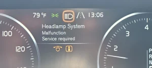 Headlight Malfunction