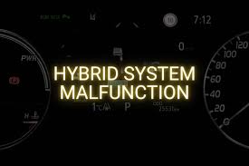 Hybrid System Failure (If Equipped)