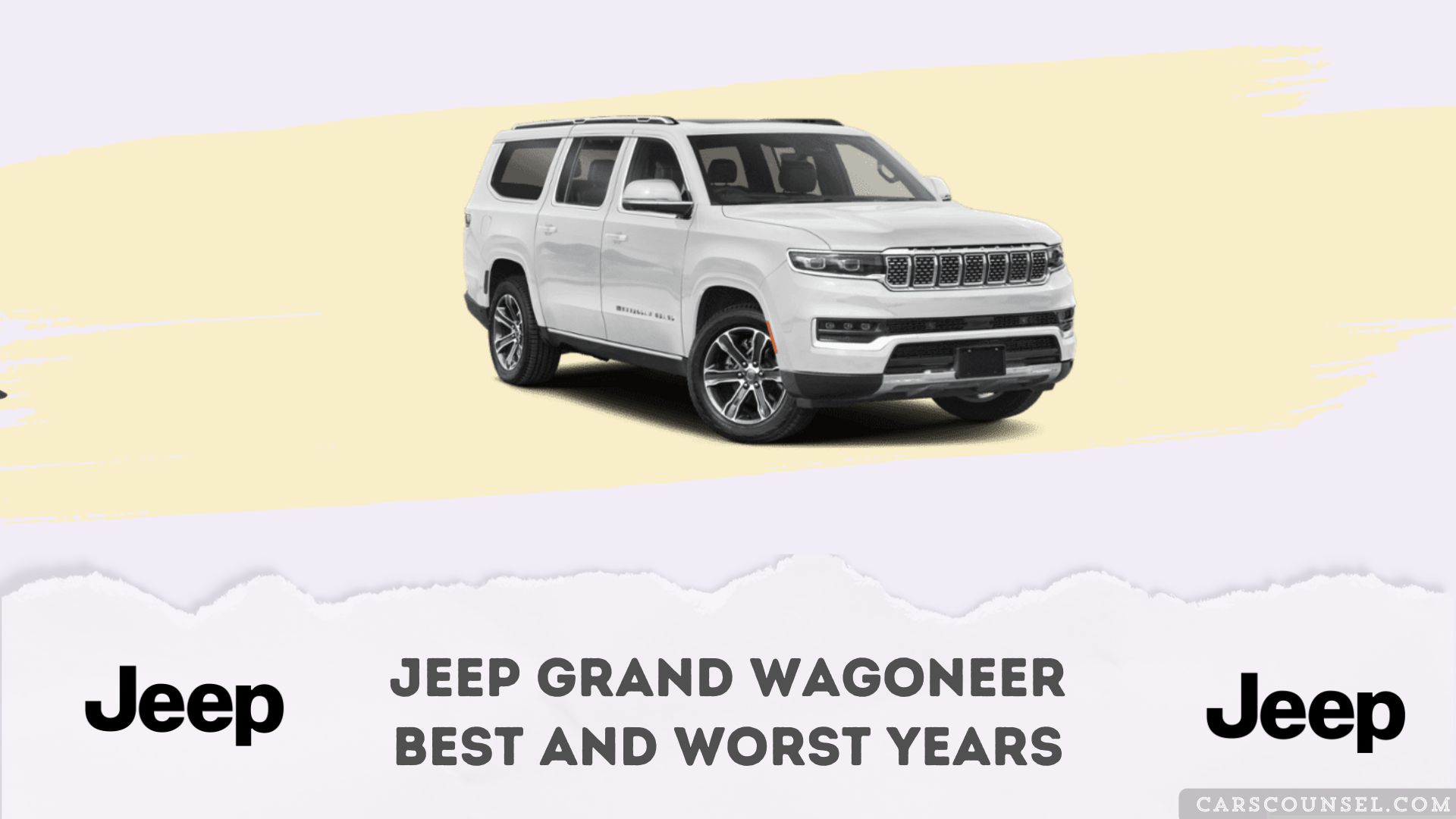 Jeep Grand Wagoneer Best And Worst Years