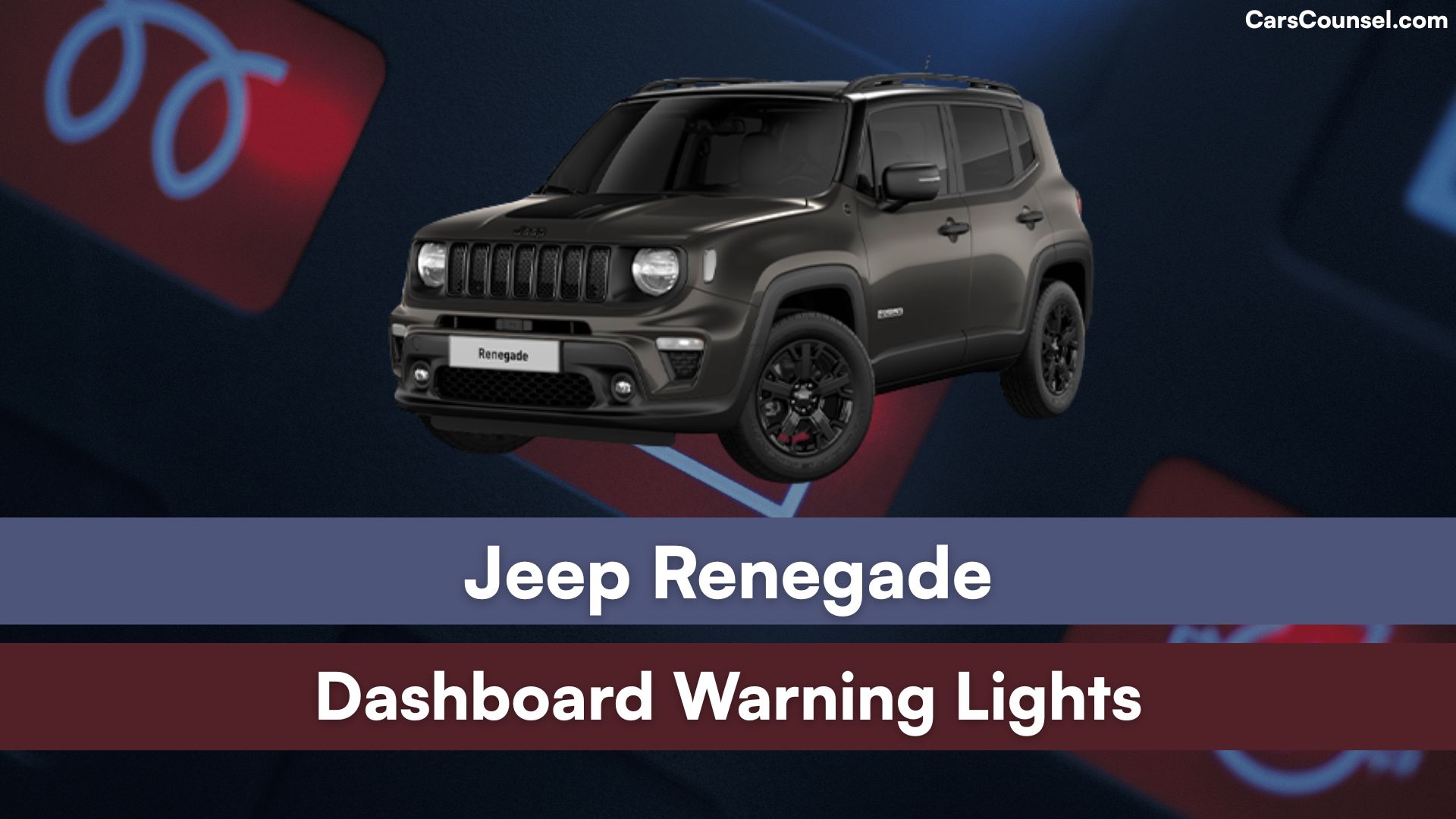 Jeep Renegade Dashboard Warning Lights