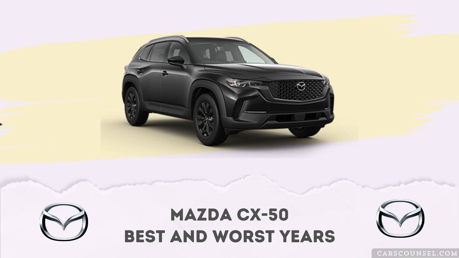 Mazda CX Best And Worst Years