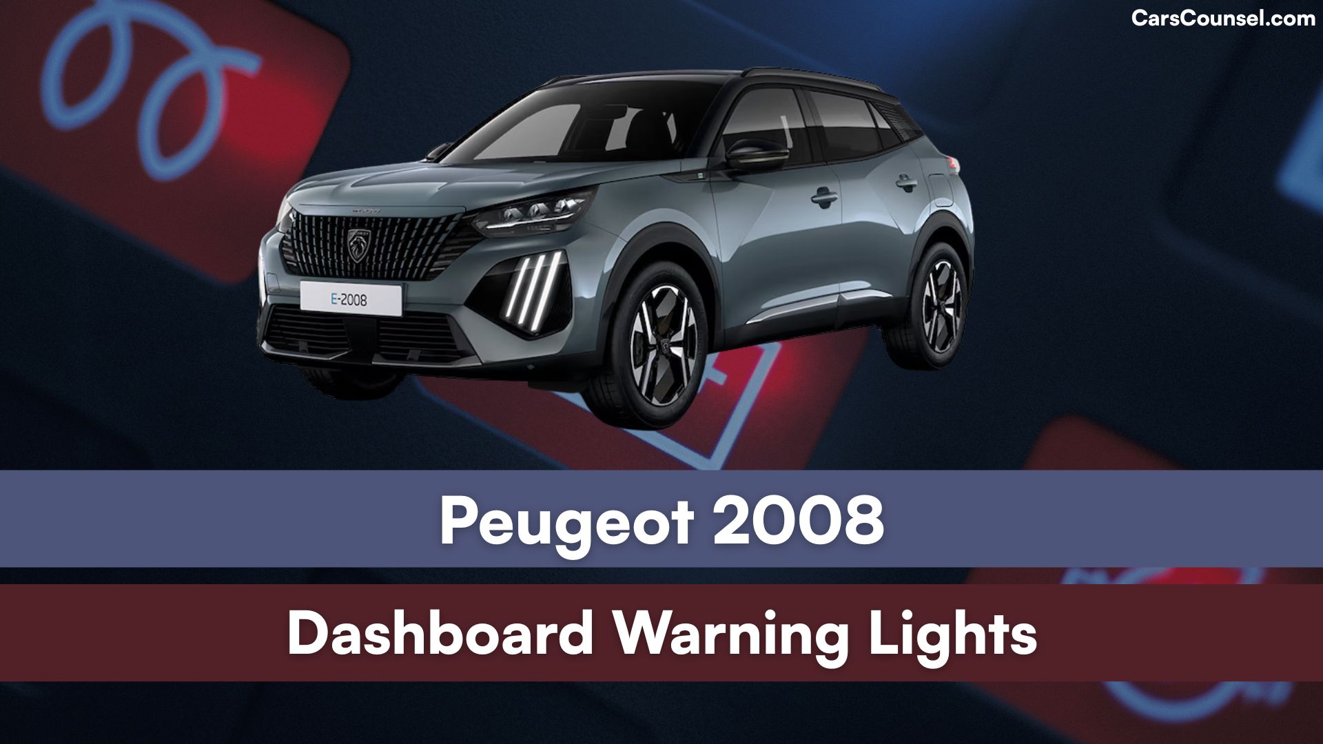 Peugeot Dashboard Warning Lights