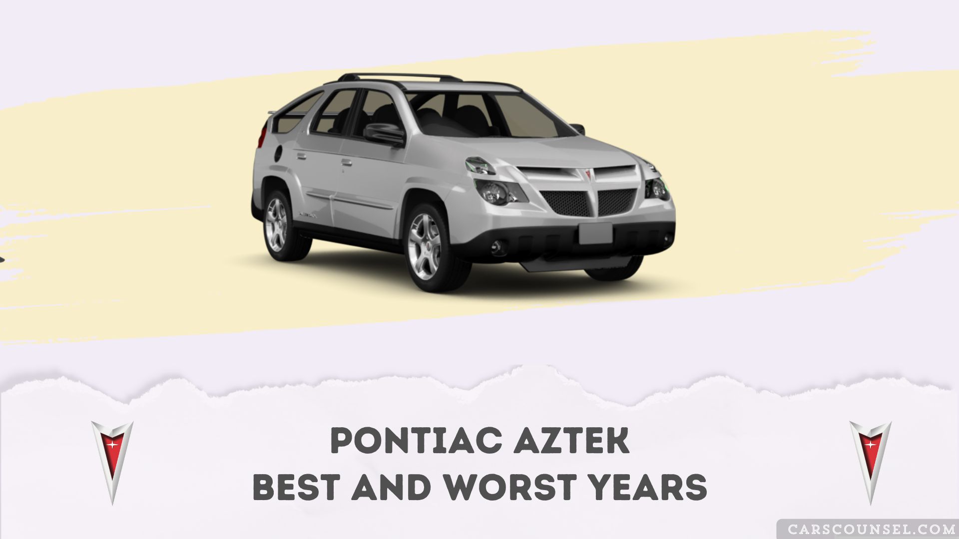 Pontiac Aztek Best And Worst Years