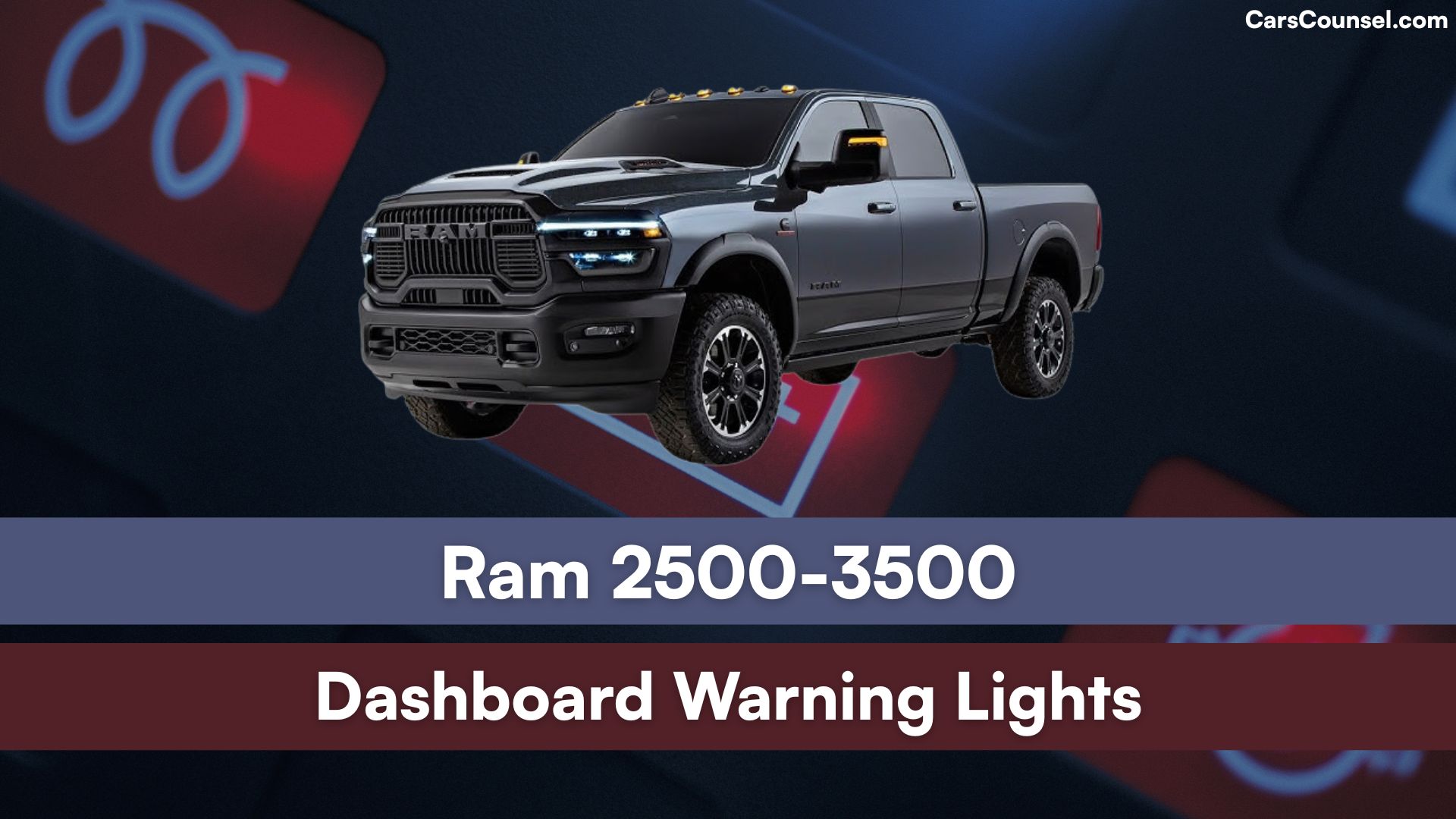 Ram Dashboard Warning Lights