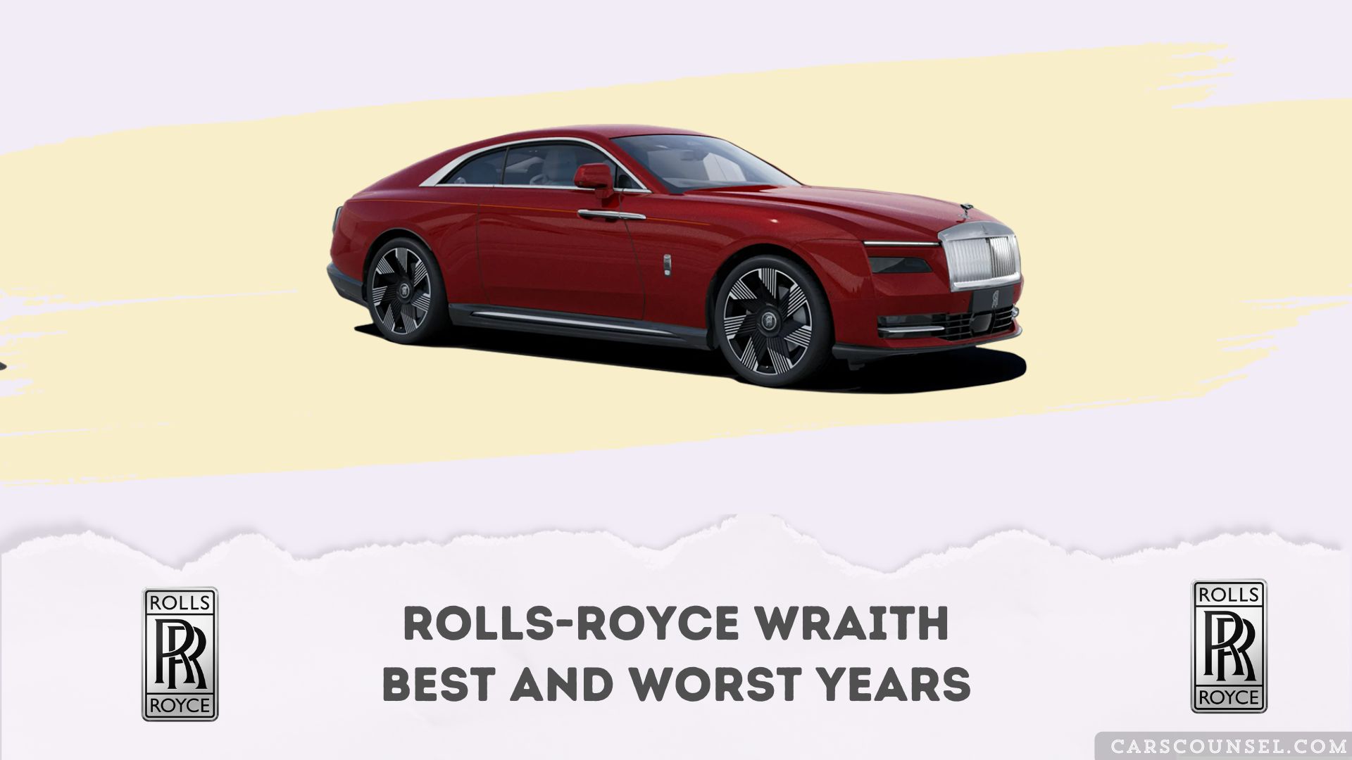 Rolls Royce Wraith Best And Worst Years
