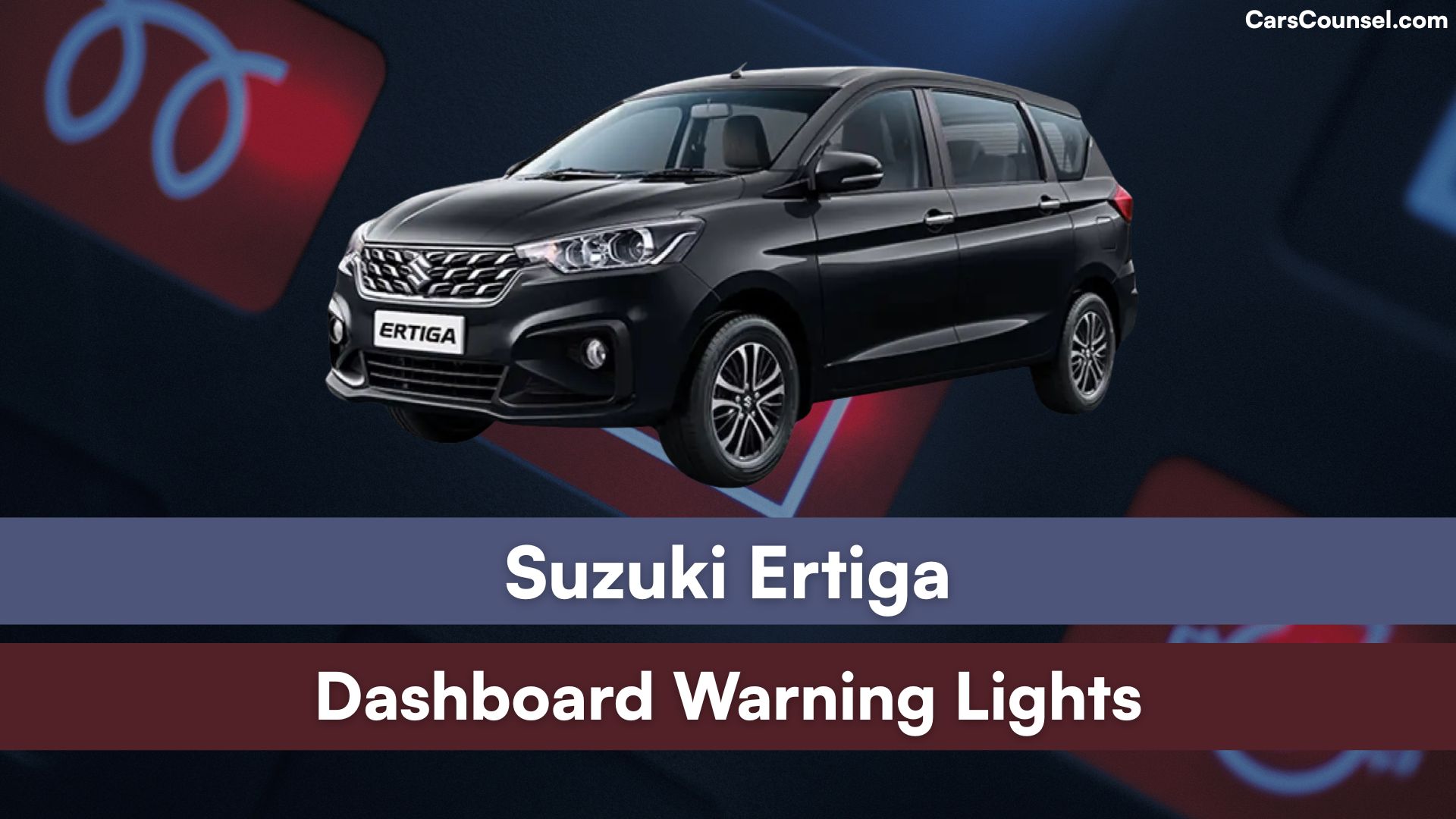 Suzuki Ertiga Dashboard Warning Lights