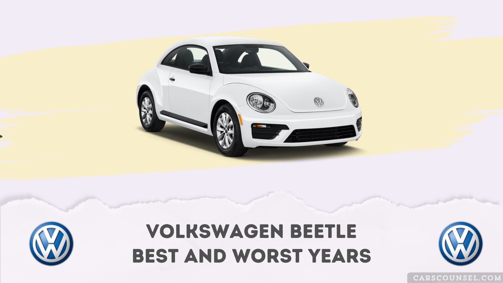 Volkswagen Beetle Best And Worst Years