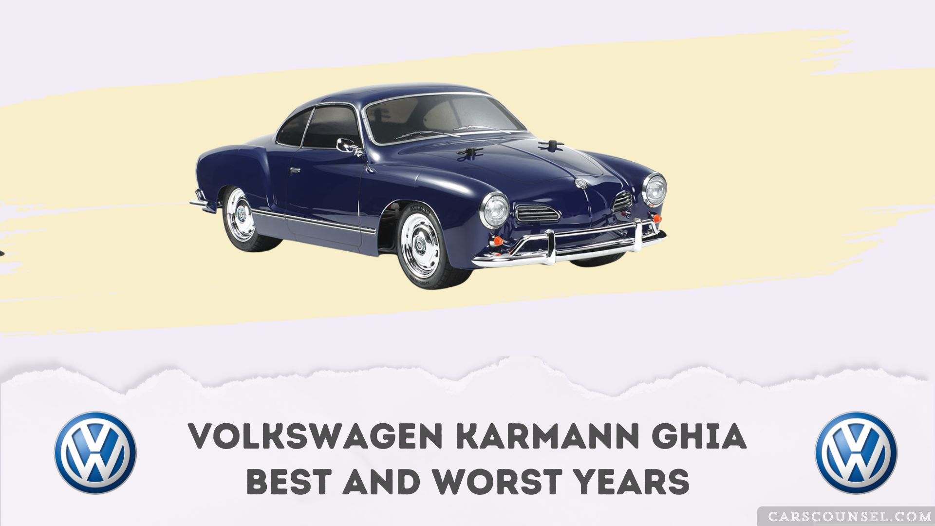 Volkswagen Karmann Ghia Best And Worst Years