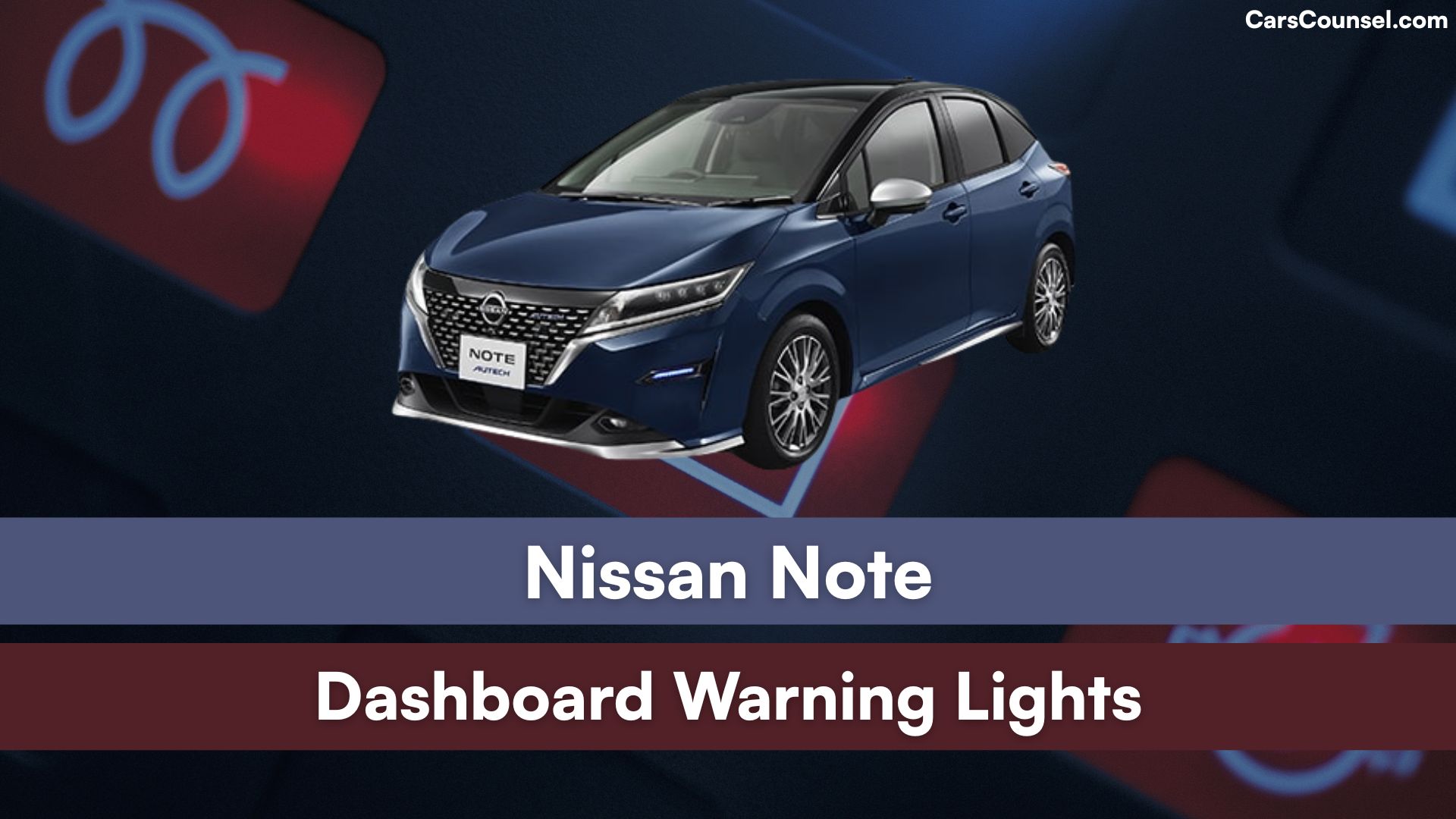 Nissan Note Dashboard Warning Lights