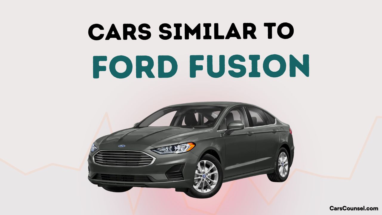 Cars Similar To Ford Fusion