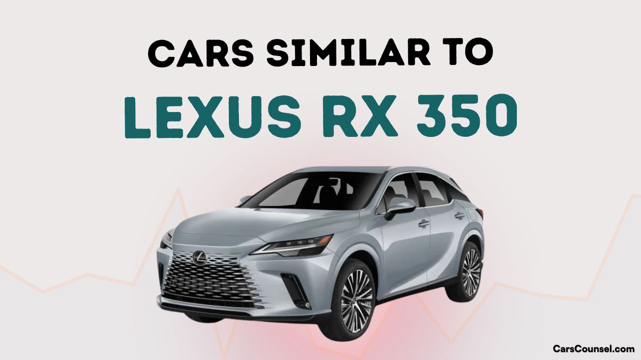 Cars Similar To Lexus Rx