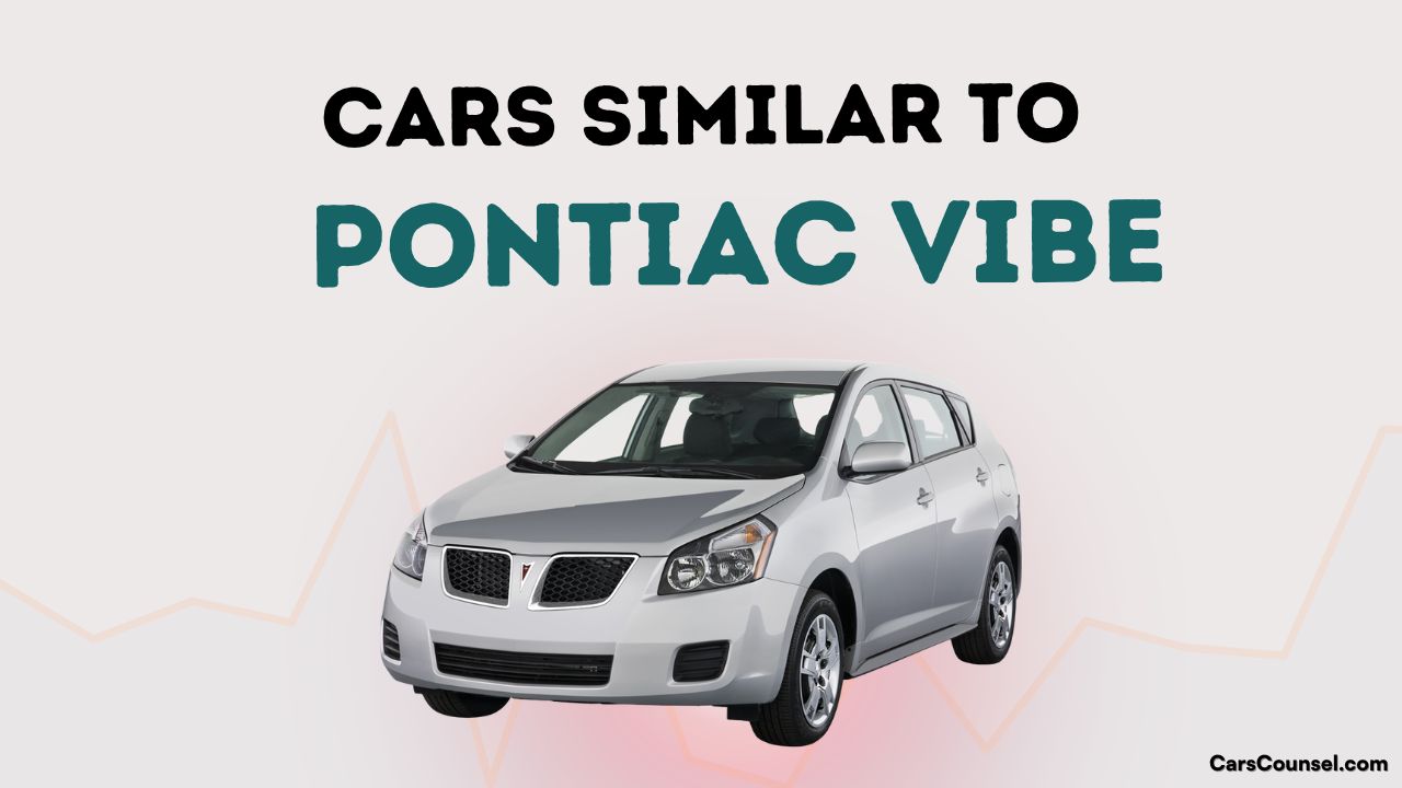 Cars Similar To Pontiac Vibe