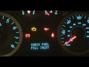 Check Fuel Fill Inlet