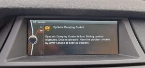 Continuous Damping Control Fault