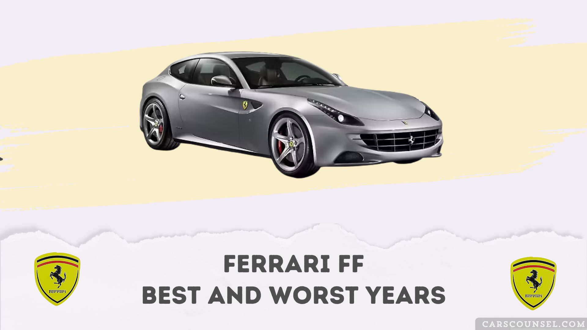 Ferrari FF Best And Worst Years