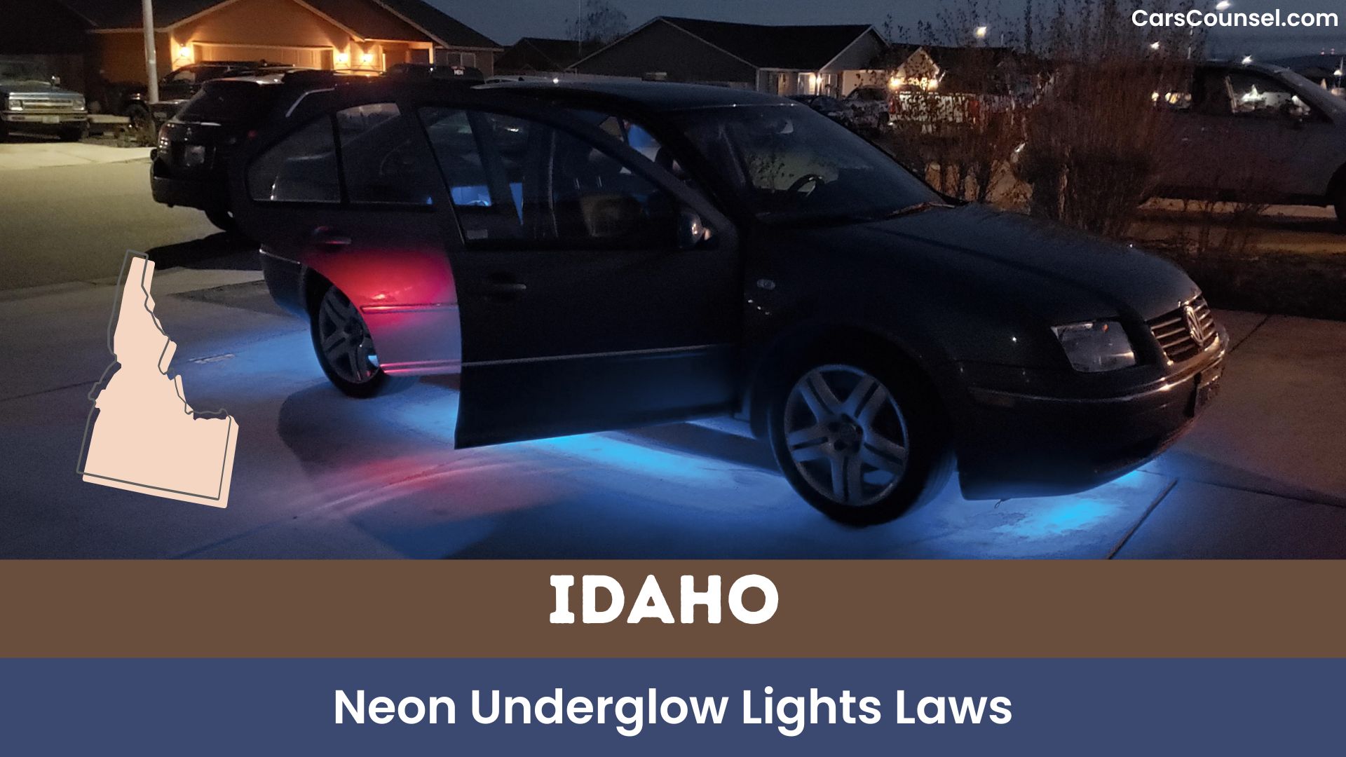 Idaho Underglow Lights Laws