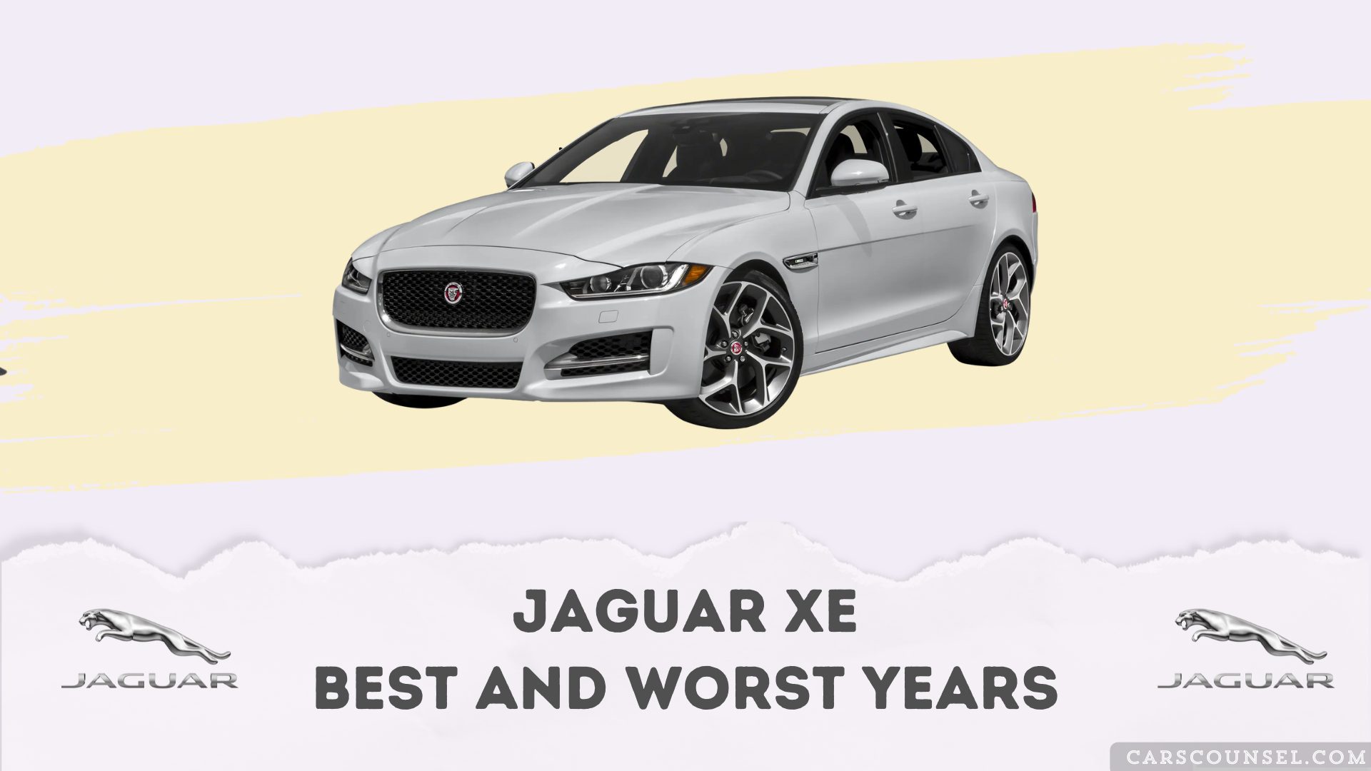 Jaguar XE Best And Worst Years