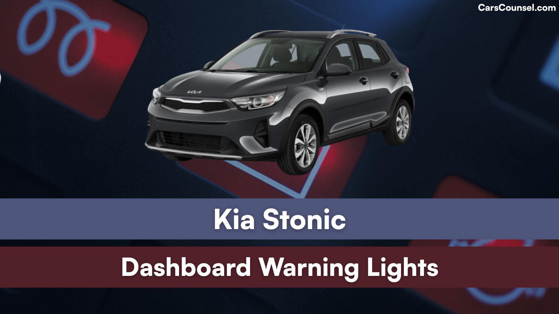 Kia Stonic Dashboard Warning Lights