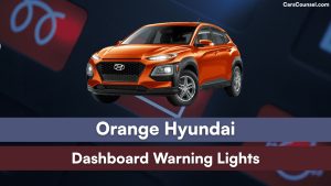 Orange Hyundai Dashboard Warning Lights