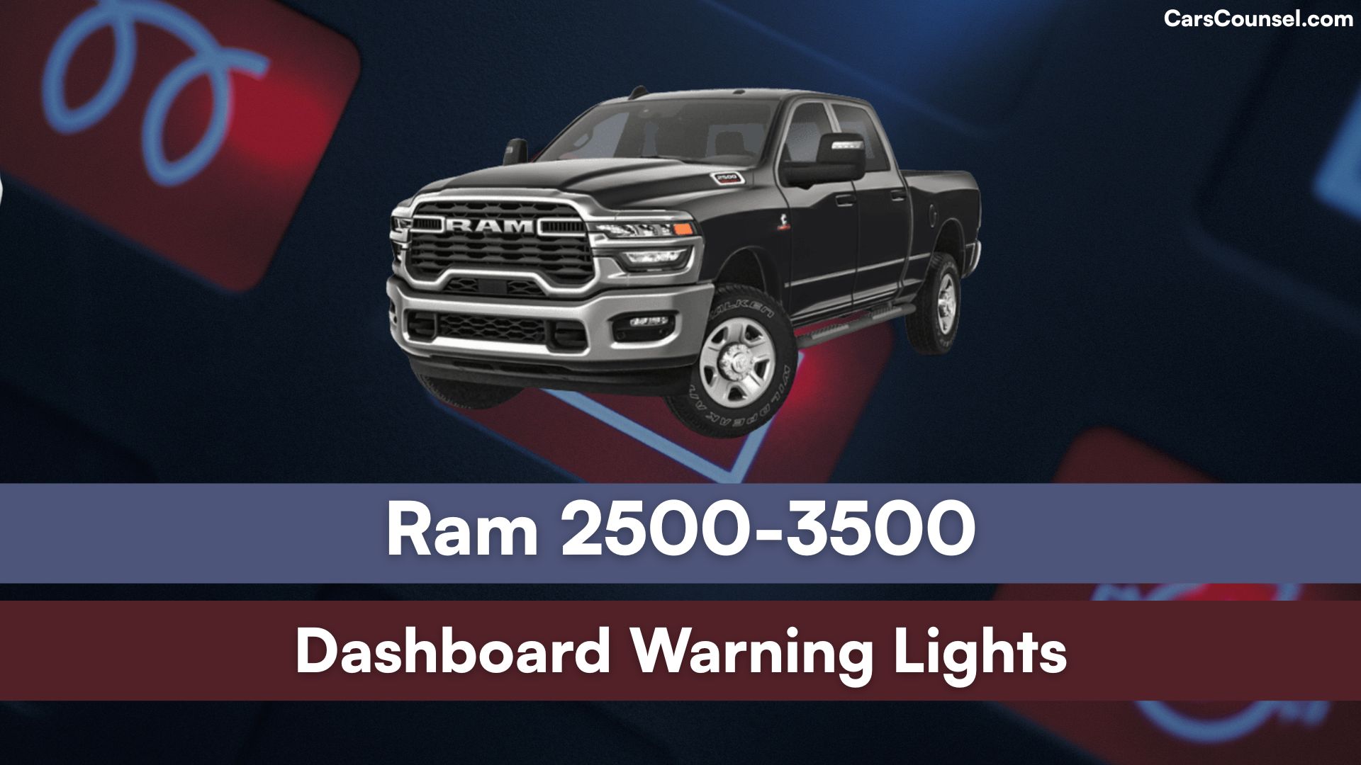 Ram Dashboard Warning Lights