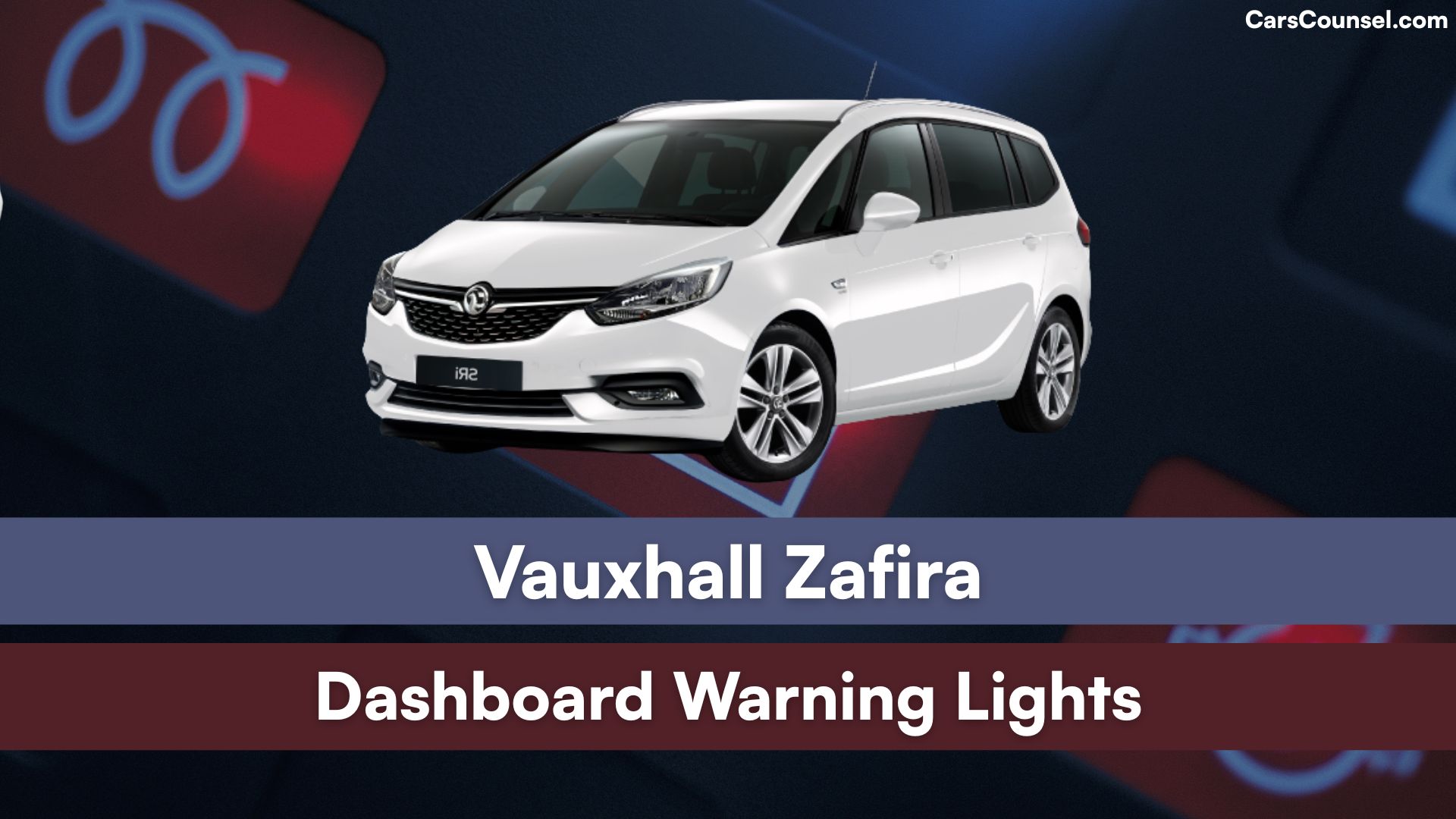 Vauxhall Zafira Dashboard Warning Lights