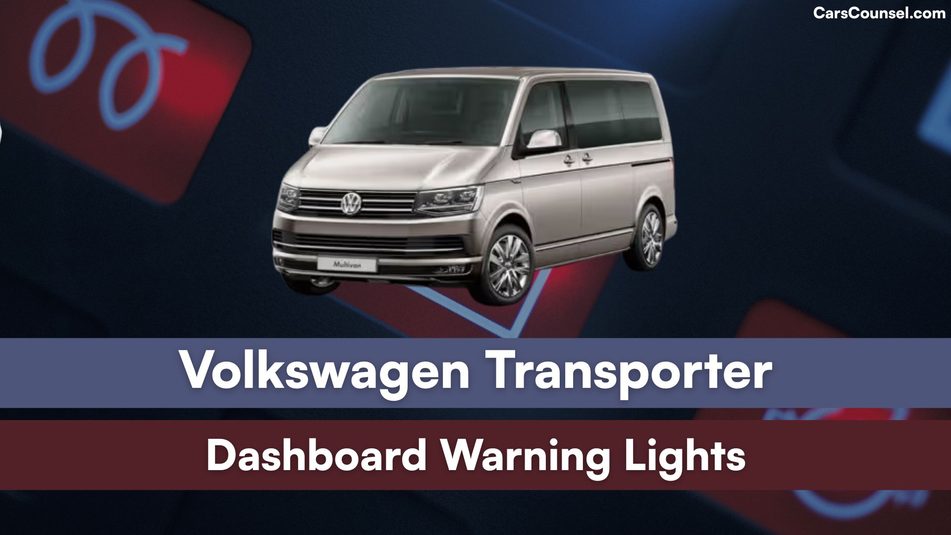 Volkswagen Transporter Dashboard Warning Lights