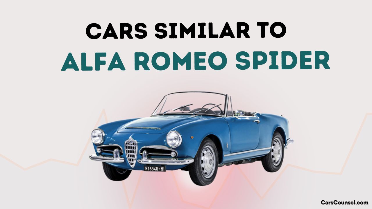 Cars Similar To Alfa Romeo Spider