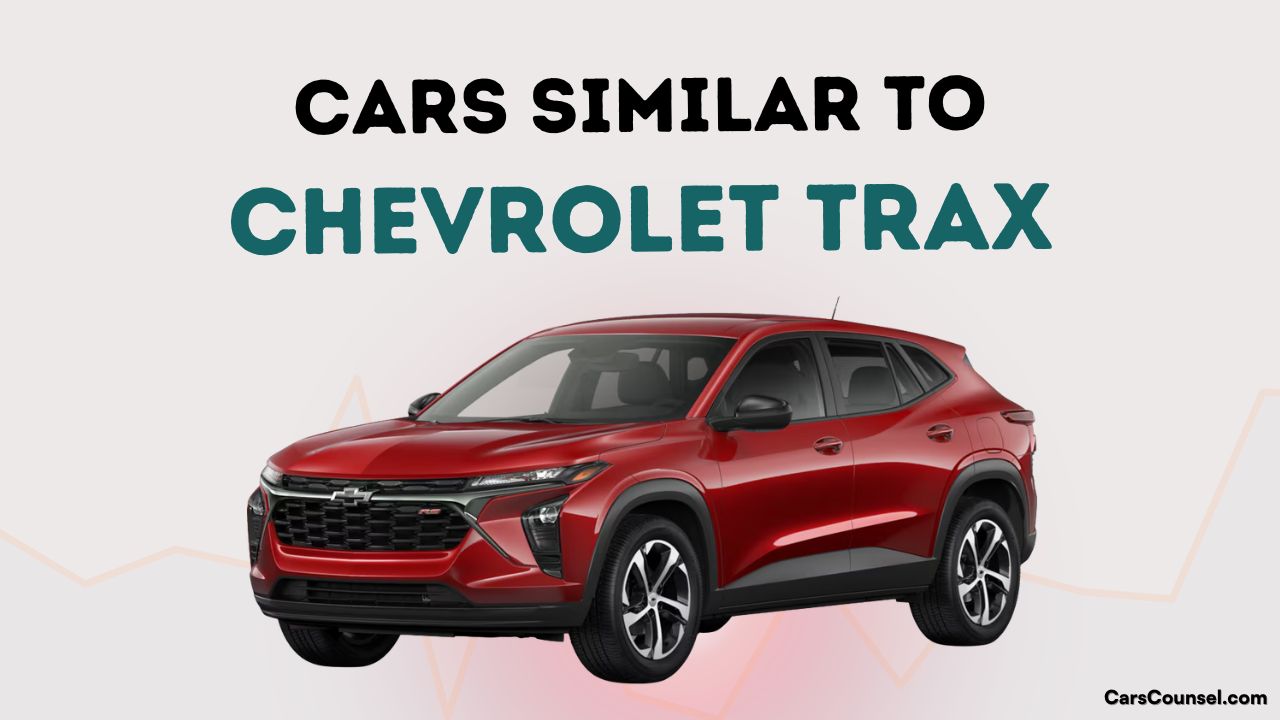Cars Similar To Chevrolet Trax