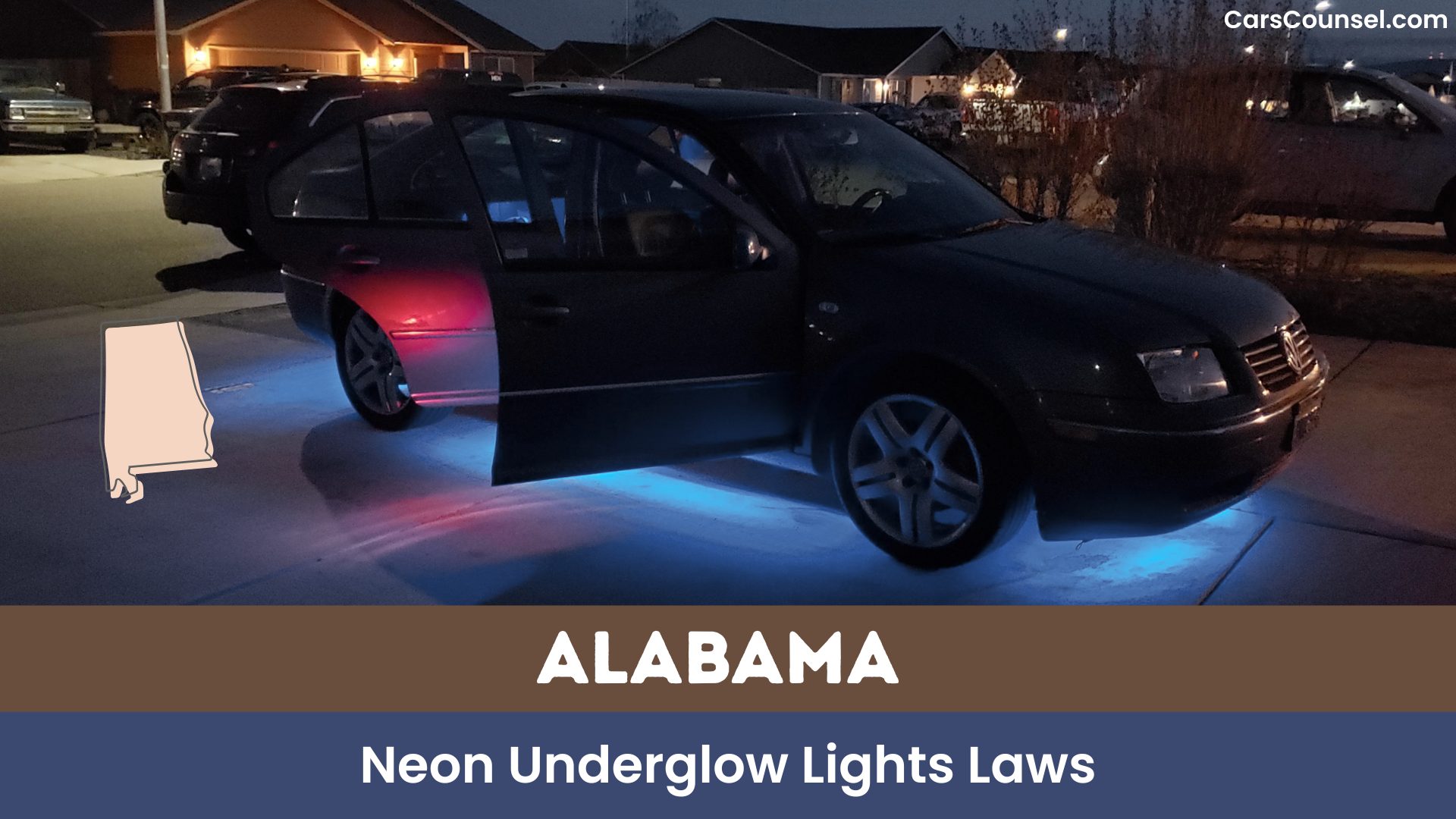 Alabama Neon Underglow Lights Laws