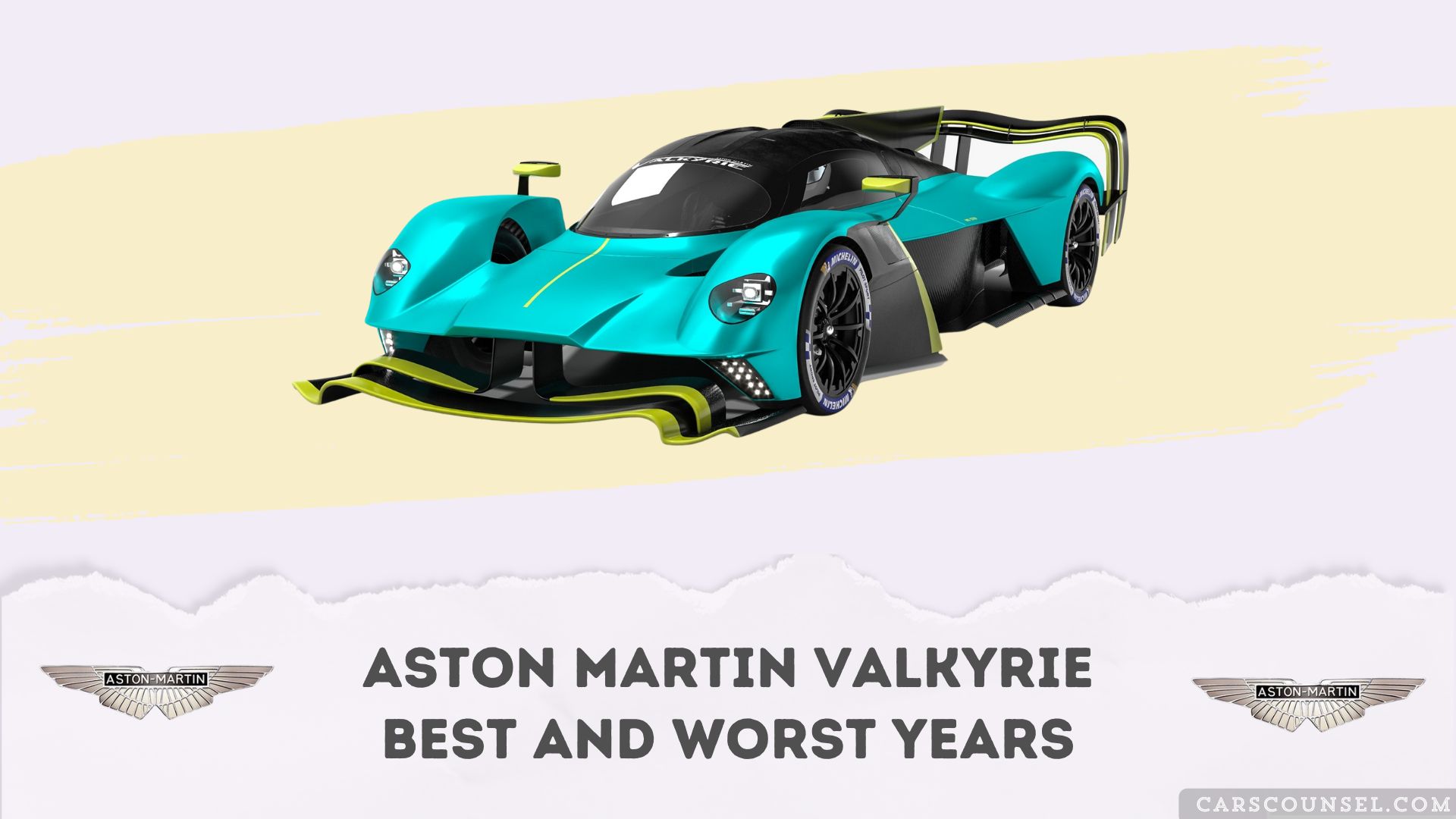 Aston Martin Valkyrie Best And Worst Years