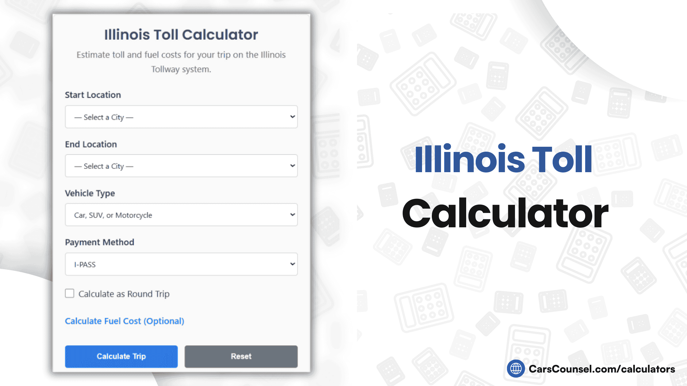 Illinois Toll Calculator