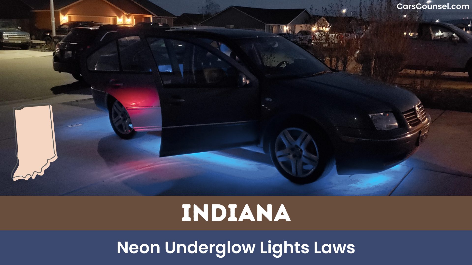 Indiana Neon Underglow Lights Laws
