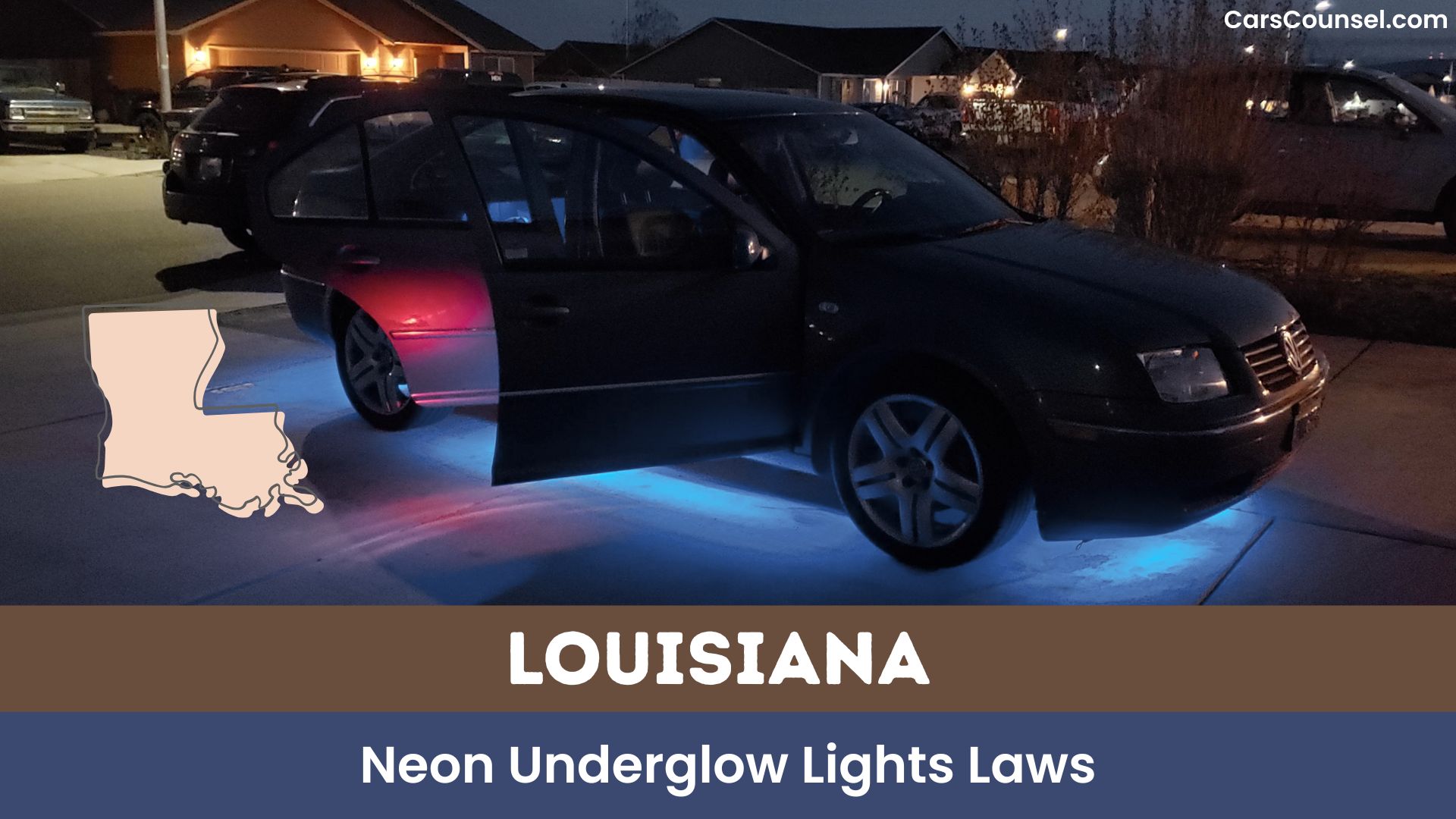 Louisiana Underglow Lights Laws