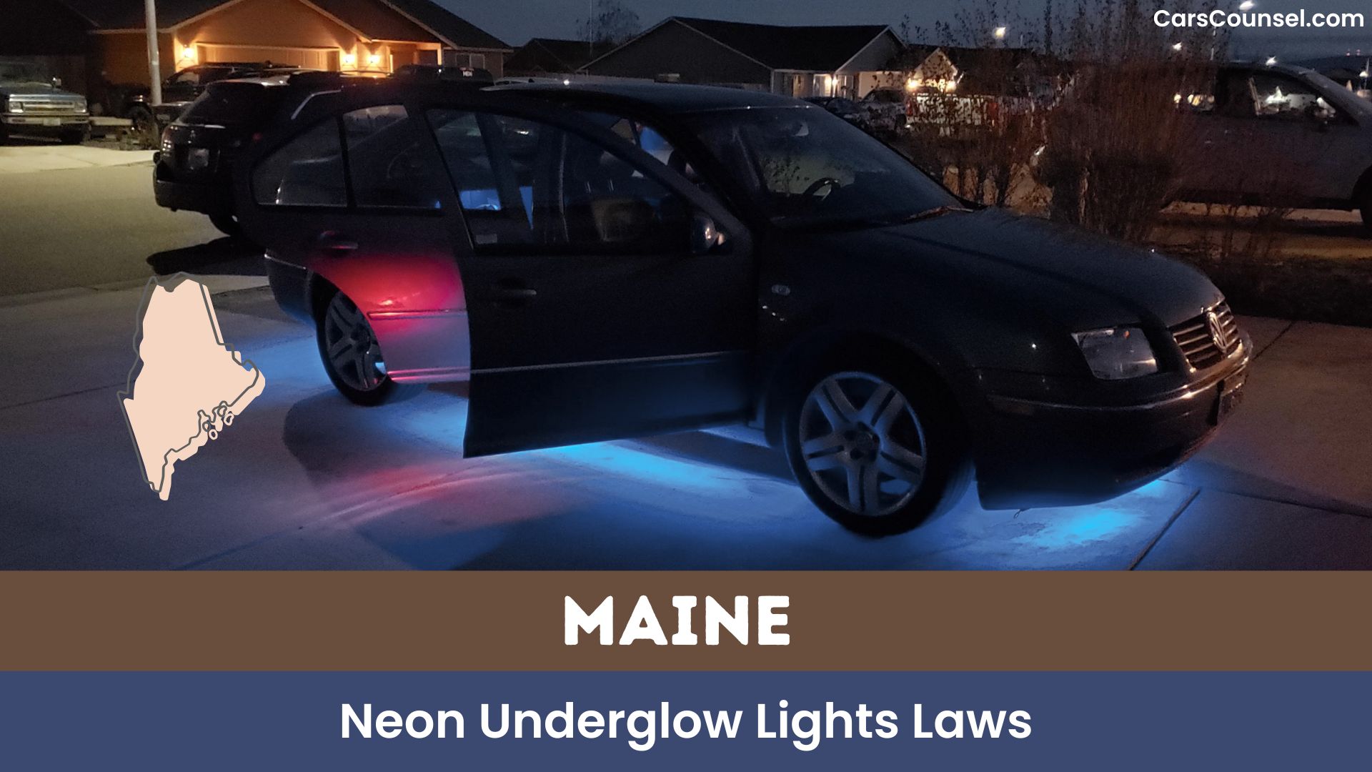 Maine Underglow Lights Laws