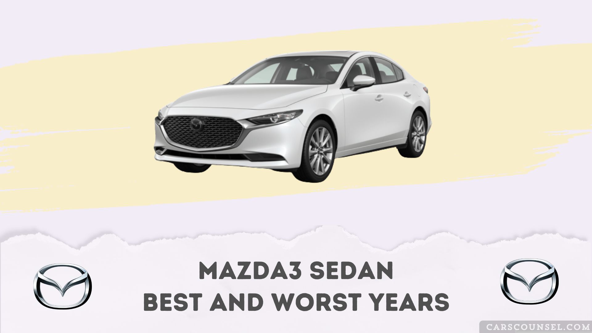 Mazda3 Sedan Best And Worst Years