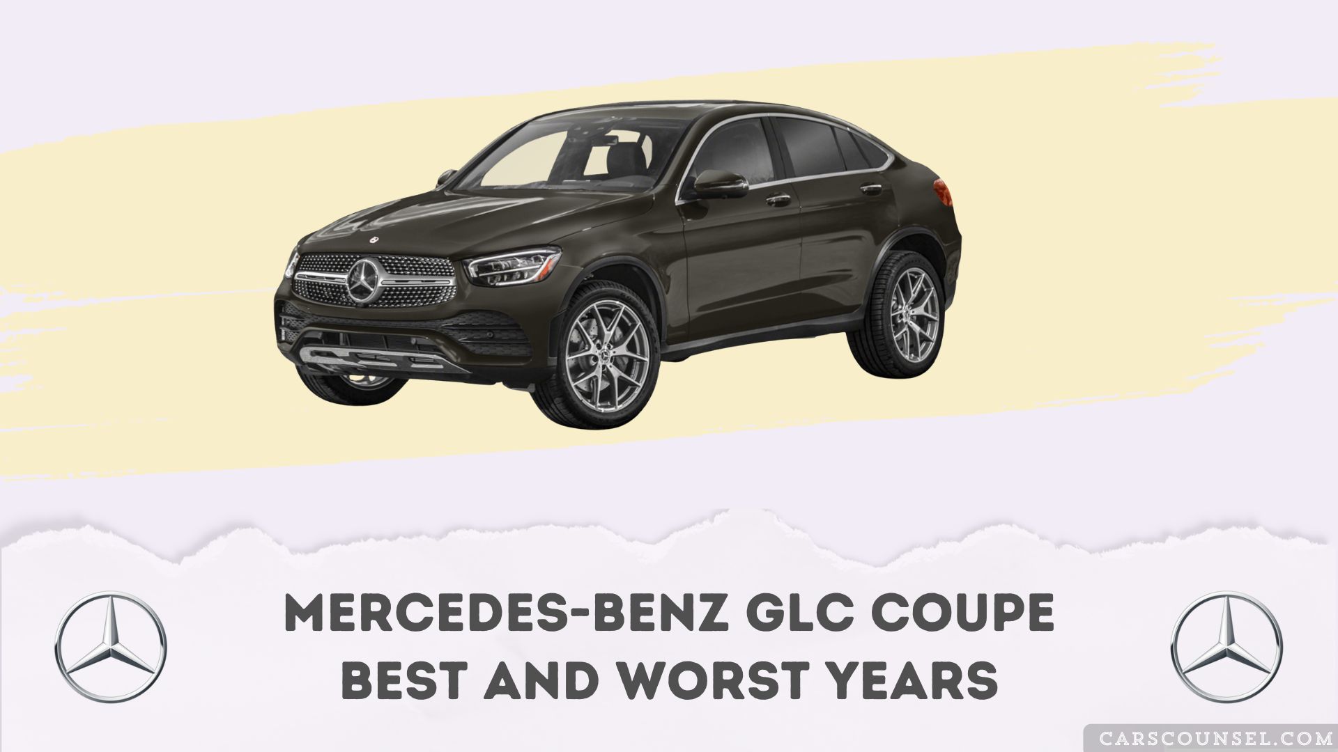 Mercedes Benz GLC Coupe Best And Worst Years