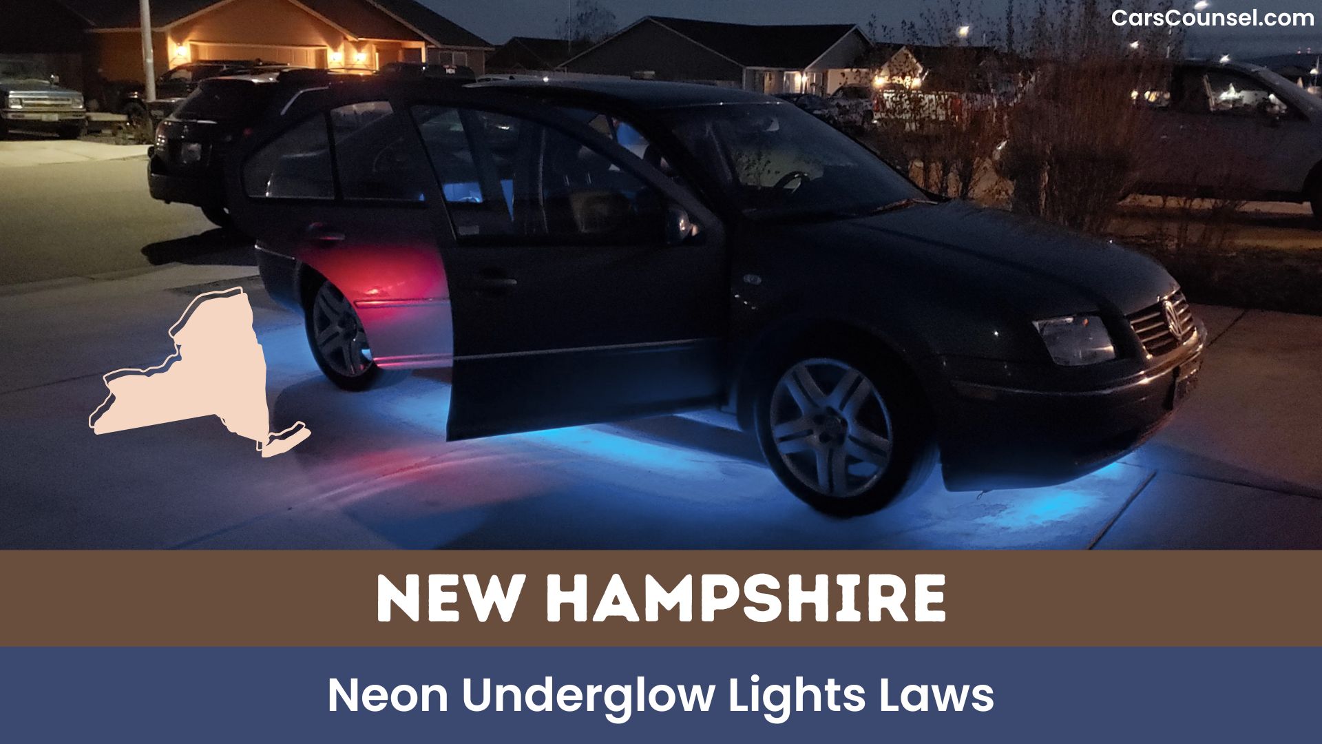 New Hampshire Underglow Lights Laws