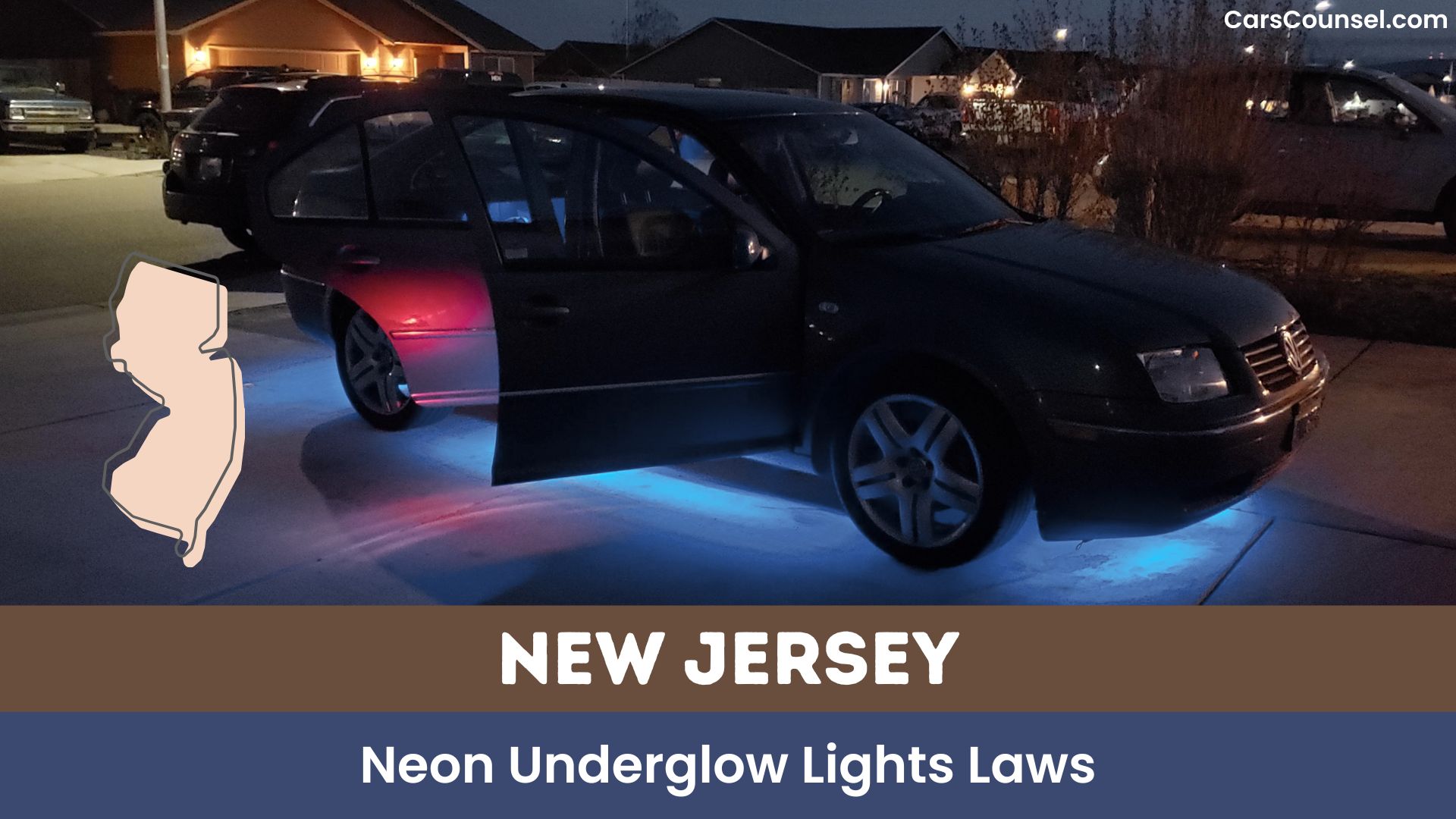 New Jersey Underglow Lights Laws