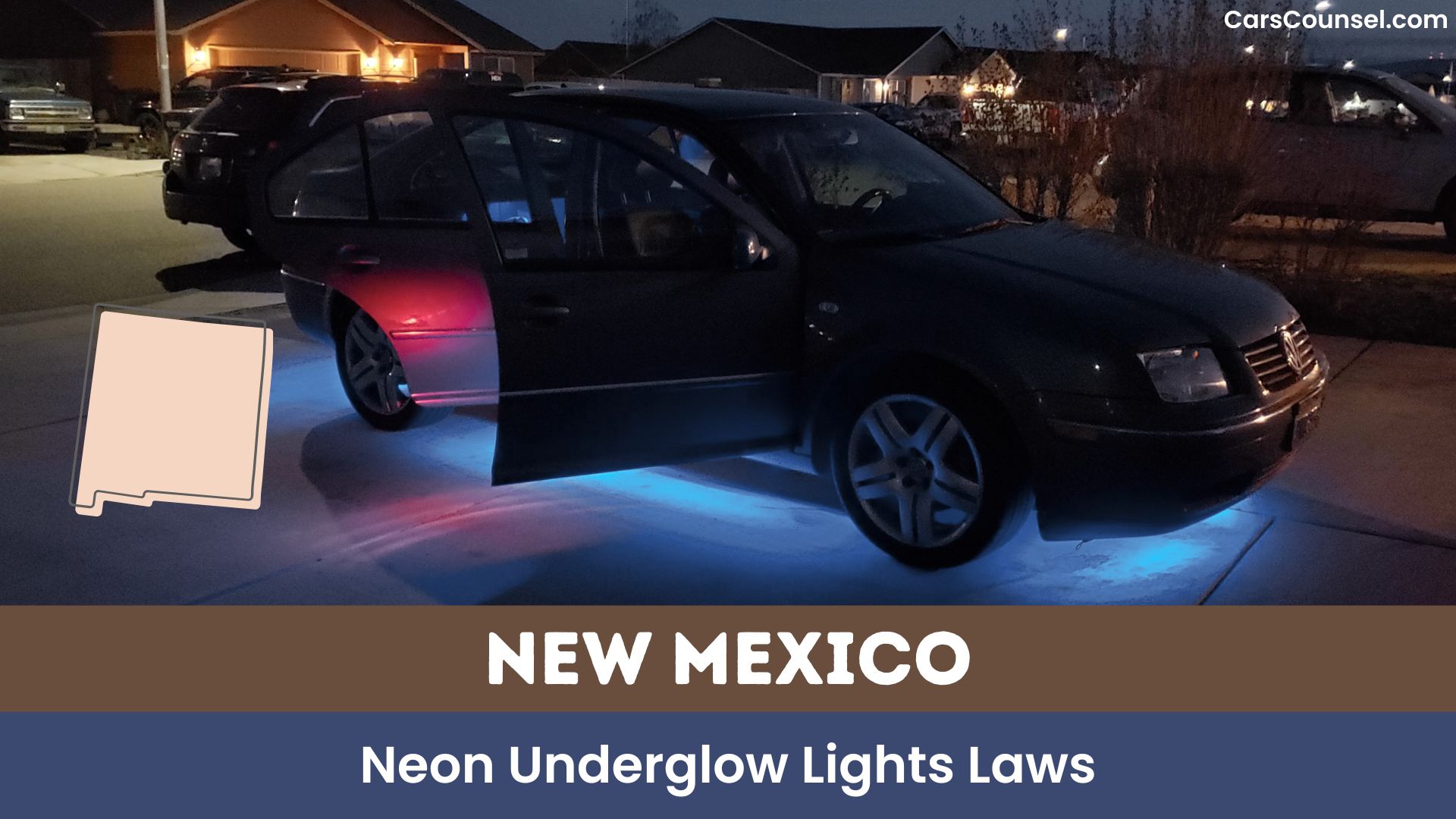 New Mexico Underglow Lights Laws