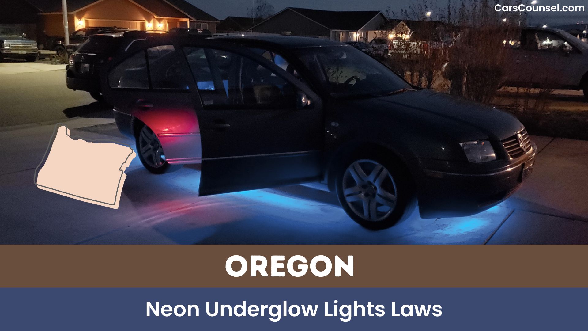 Oregon Underglow Lights Laws